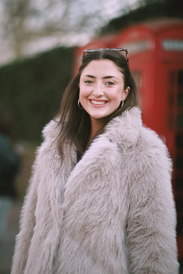 On-location portrait, London